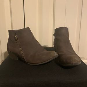 Brown booties